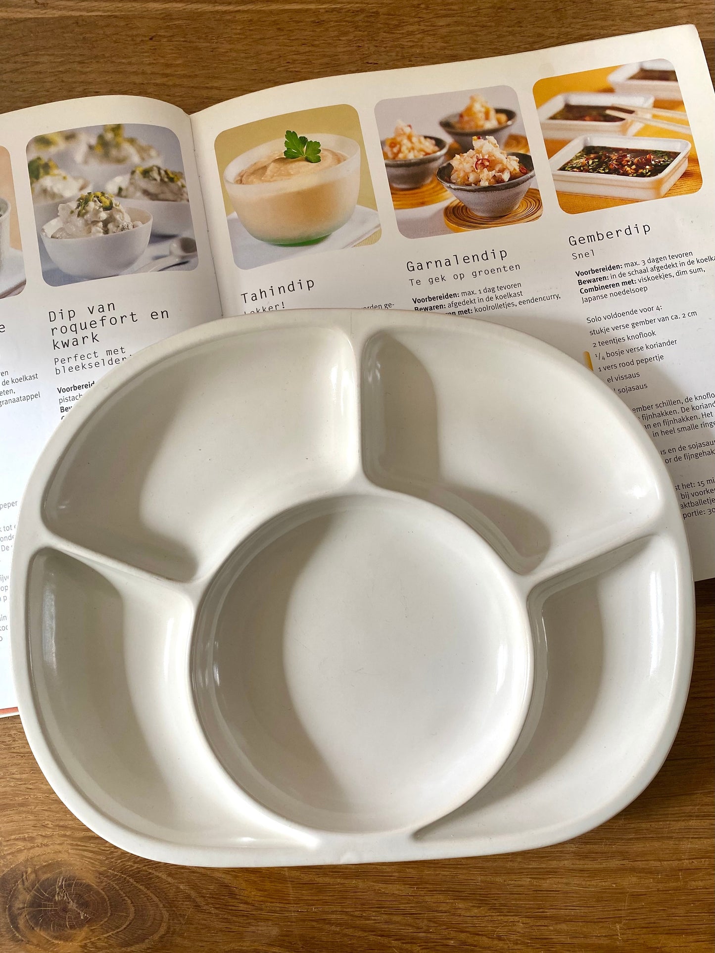 VINTAGE - Snackbord of monkey platter voor kleine snacks