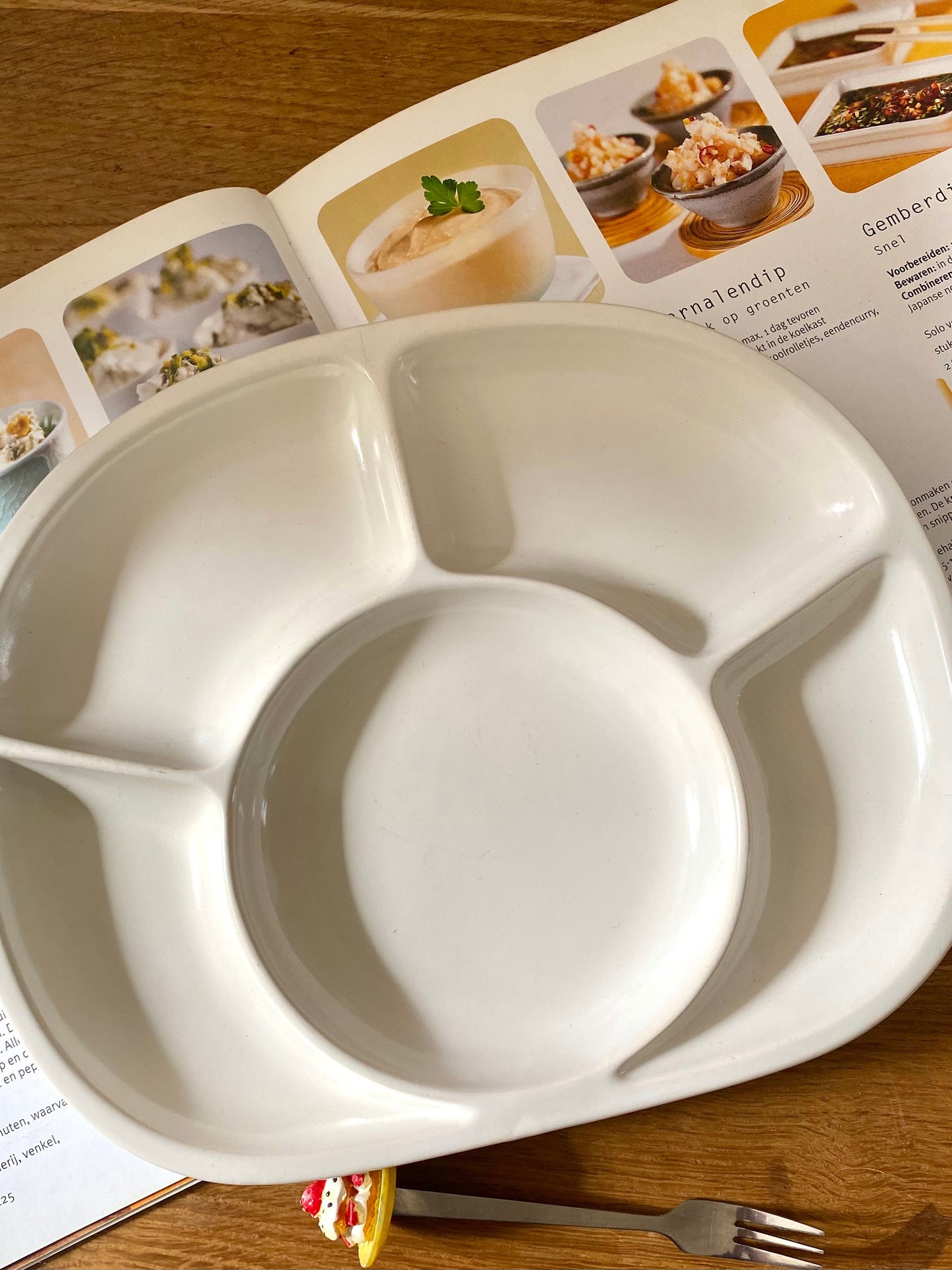 VINTAGE - Snackbord of monkey platter voor kleine snacks