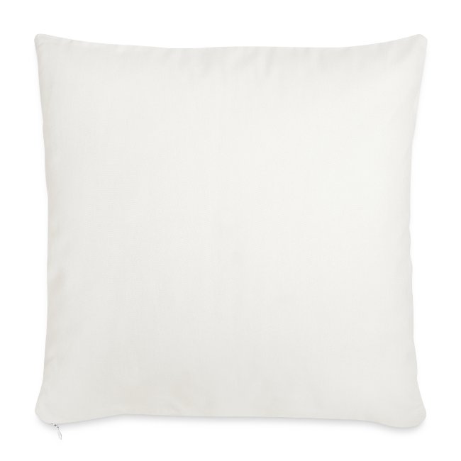 ROMANTISCH CADEAU - Kussenhoes 'I miss you when you're gone', kleur natuurwit