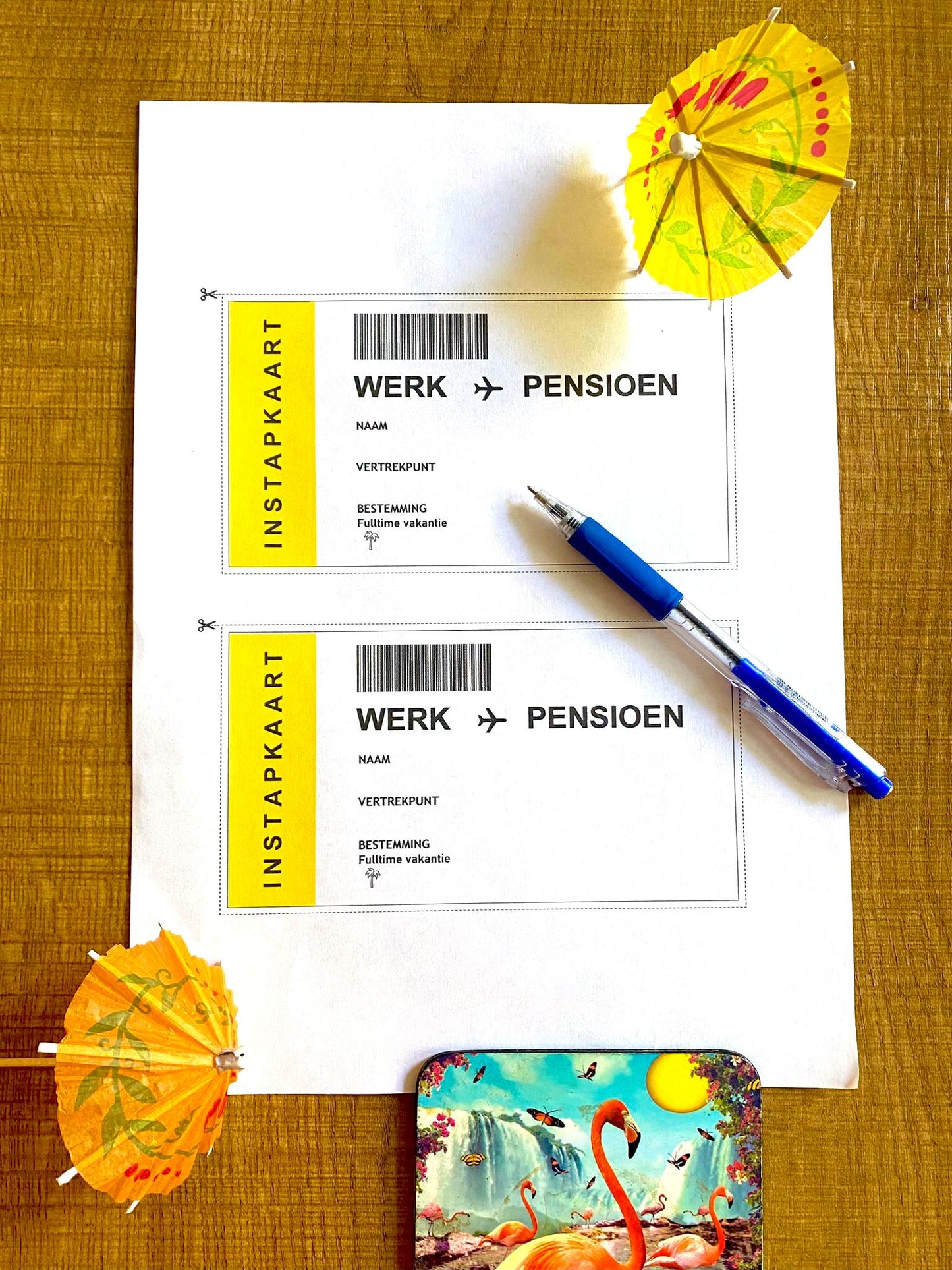 Pensioen, Afscheidscadeau pensioen