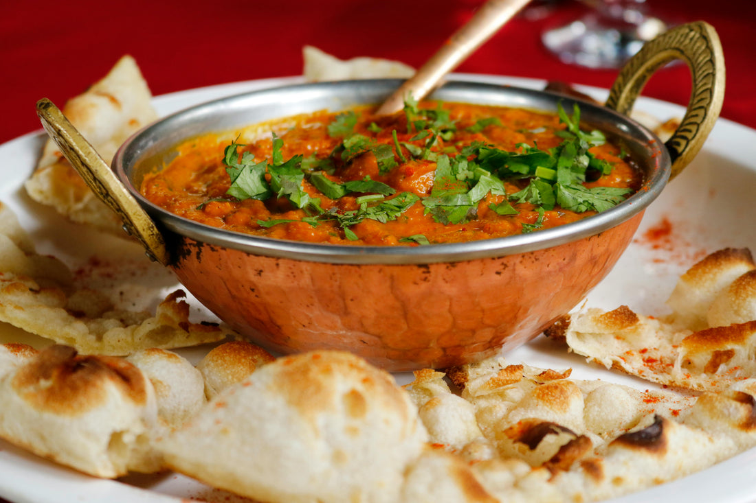 Indiase stijl groentecurry
