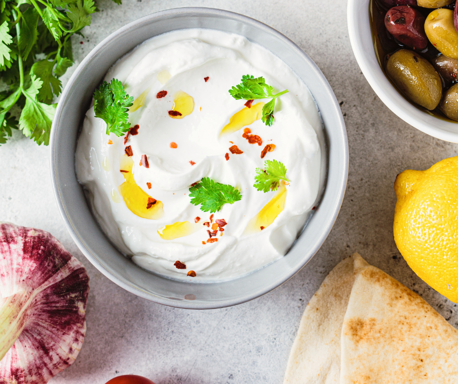 Whipped feta dip