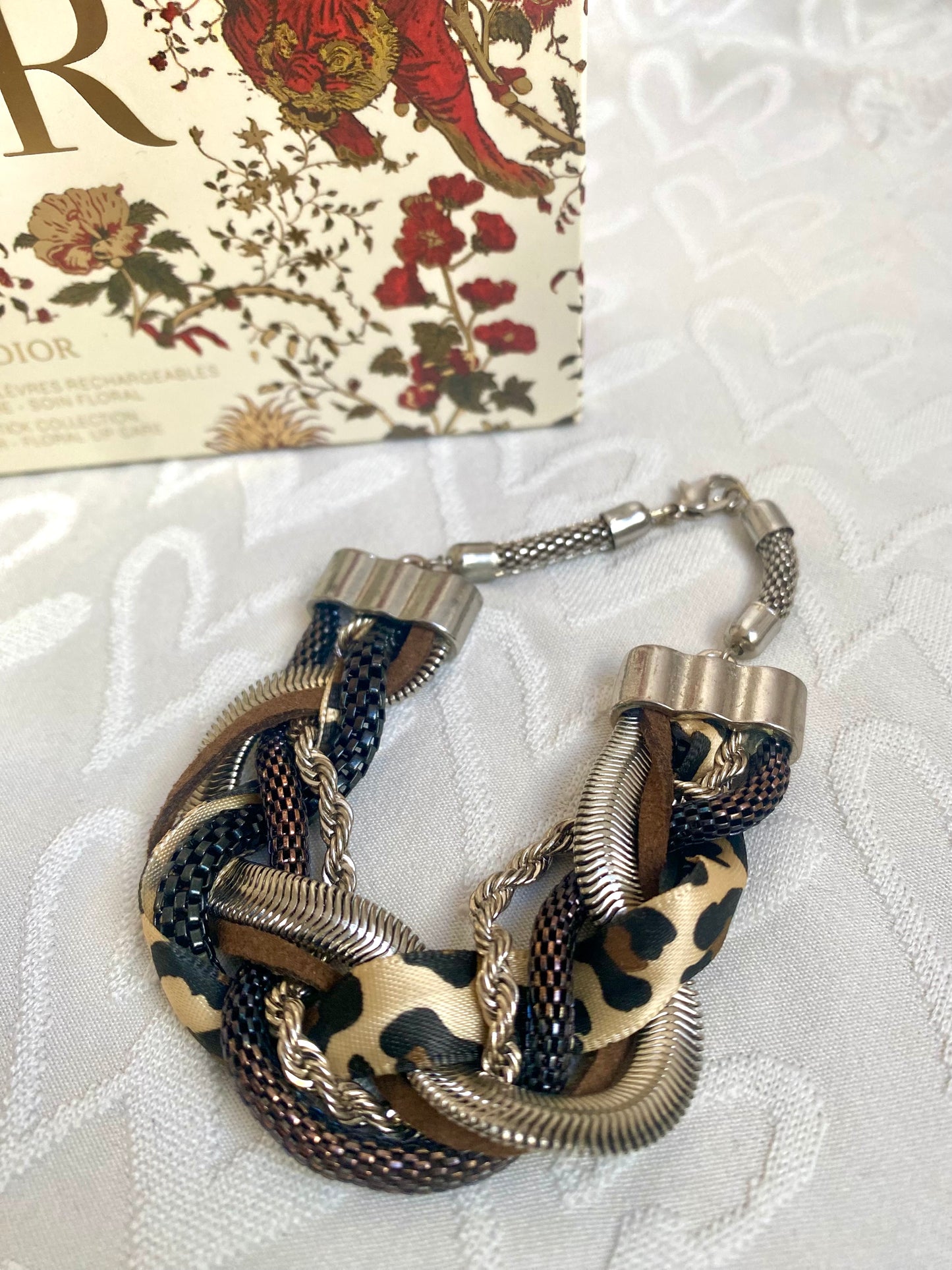 VINTAGE - 80's Panterprint armband