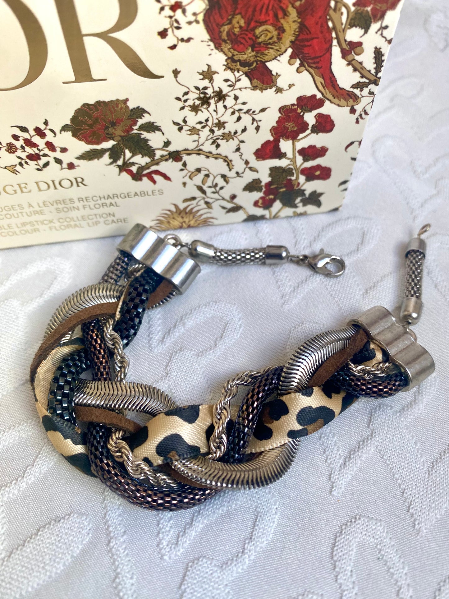 VINTAGE - 80's Panterprint armband