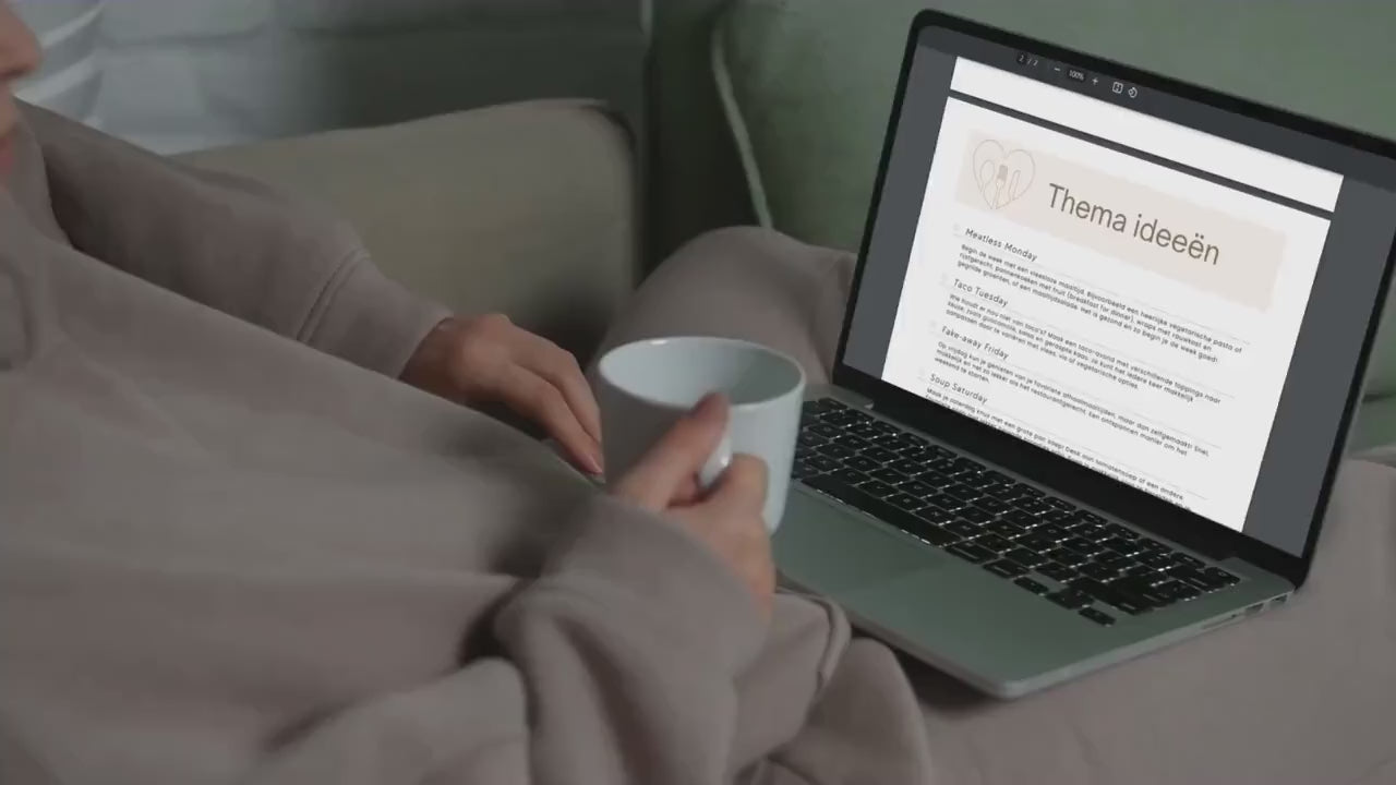 PLANNER - Familiefavorieten & 7 thema ideeën voor maaltijdvoorbereiding